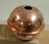 hollow copper balls